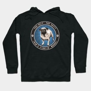 Pug Ugly - Blue Hoodie